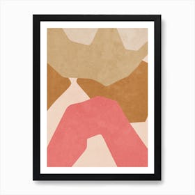 Abstract Pastel 4 Art Print