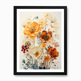 Soothing Blooms Art Print