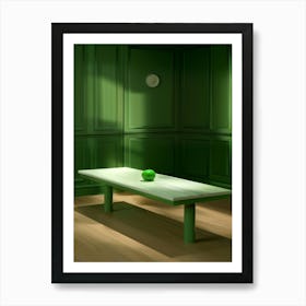 Green Room Art Print