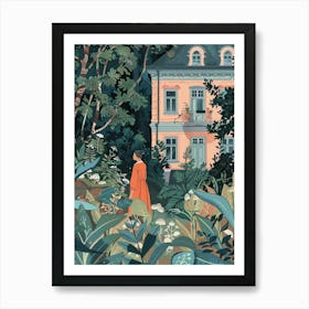 In The Garden Rosendals Tradgard Sweden 4 Art Print