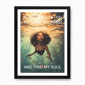 Into the Water Art Print