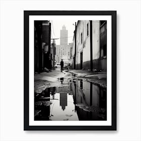 Philadelphia, Black And White Analogue Photograph 2 Art Print