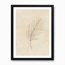 Feather Leaf Art Print