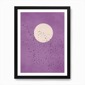 Moon in the Sky 3 Art Print