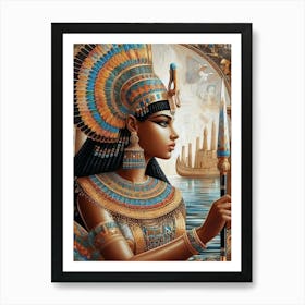 Egyptian Queen 1 Art Print