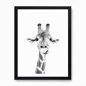 Happy Giraffe Art Print