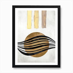 Abstract Art Illustration In A Digital Creative Style 07 Art Print