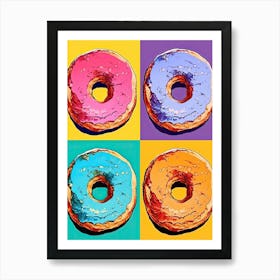 Donuts Pop Art 1 Art Print