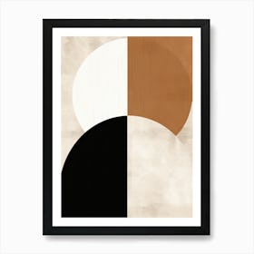 Mid Century Medley; Shape Symphony Art Print