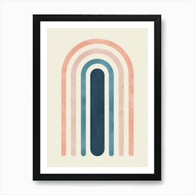 Lines in harmony 6 Art Print