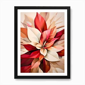 Abstract Flower Painting 35 Art Print