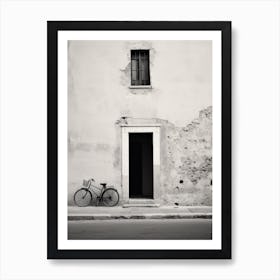 Alghero, Italy,  Black And White Analogue Photography  2 Art Print