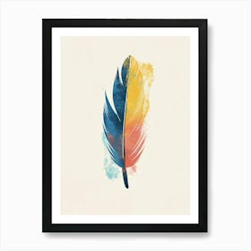 Radiant Horizons In Space Age Balance Mid Century Style Art Print