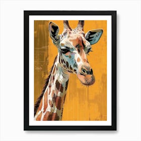 Giraffe 185 Art Print