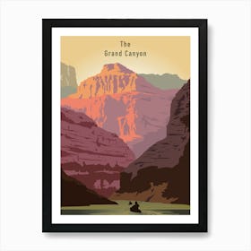 The Grand Canyon - National Park Art Print