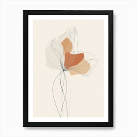 Abstract Flower 8 Art Print