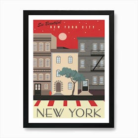 New York City Canvas Print Art Print