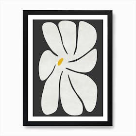 White Daisy 1 Art Print