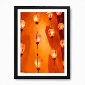 Chinese Lanterns Photo Art Print