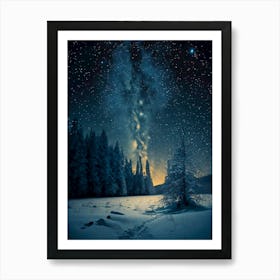 Night Sky Art Print