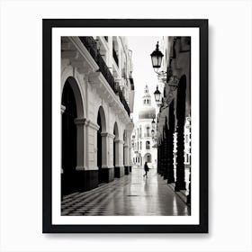 Cadiz Spain Black And White Analogue Photography 3 Art Print