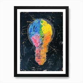 Light Bulb 18 Art Print