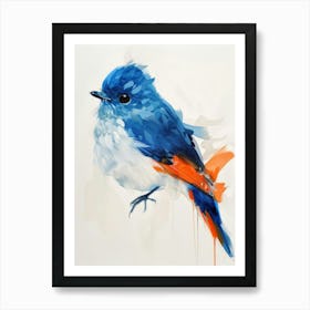 Blue Bird 6 Art Print