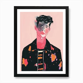 Portrait Of A Young Man 19 Art Print