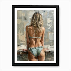 Back View 7 Art Print