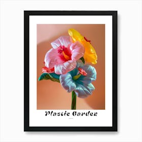 Dreamy Inflatable Flowers Poster Hibiscus 4 Art Print