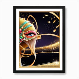 Egyptian Head Art Print