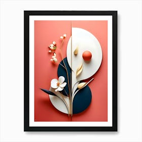 A Modern Abstract Art Art Print