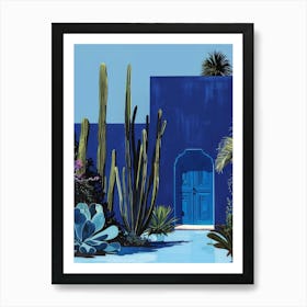 Cactus Garden Canvas Print Art Print