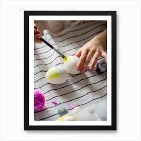 Easter Egg Painting 10 Art Print