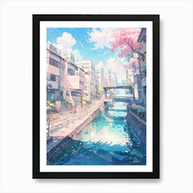 Cherry Blossoms 14 Art Print