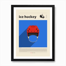 Ice Hockey Art Print