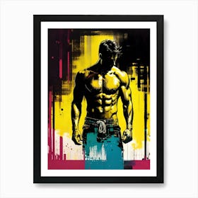 Man With A Shirt Art Print