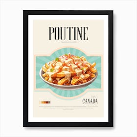 Poutine Art Print