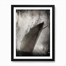 Ghost Ship VII Art Print