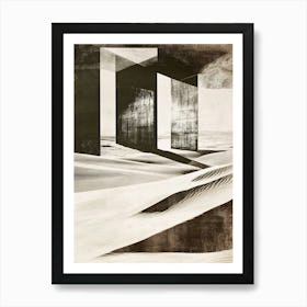 Sand and Ruins Art Print