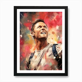 Soccer Player Art Print