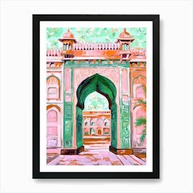 India Patrika Gate Travel Housewarming Painting Art Print