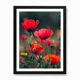 Red Poppies Art Print