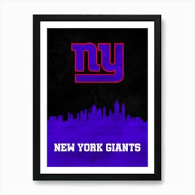 New York Giants 4 Art Print