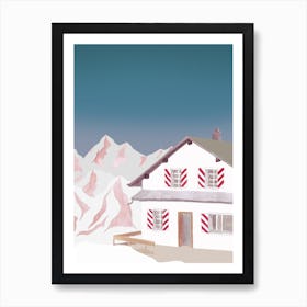 Mountain Love   Mountain Lodge Art Print