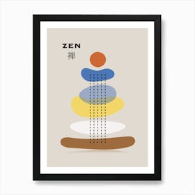 ZEN - JAPANESE Art Print