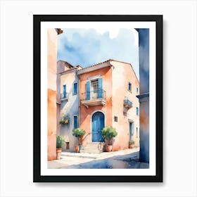 Watercolor Painting 35 Art Print