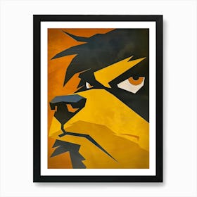 Wolf'S Head Art Print