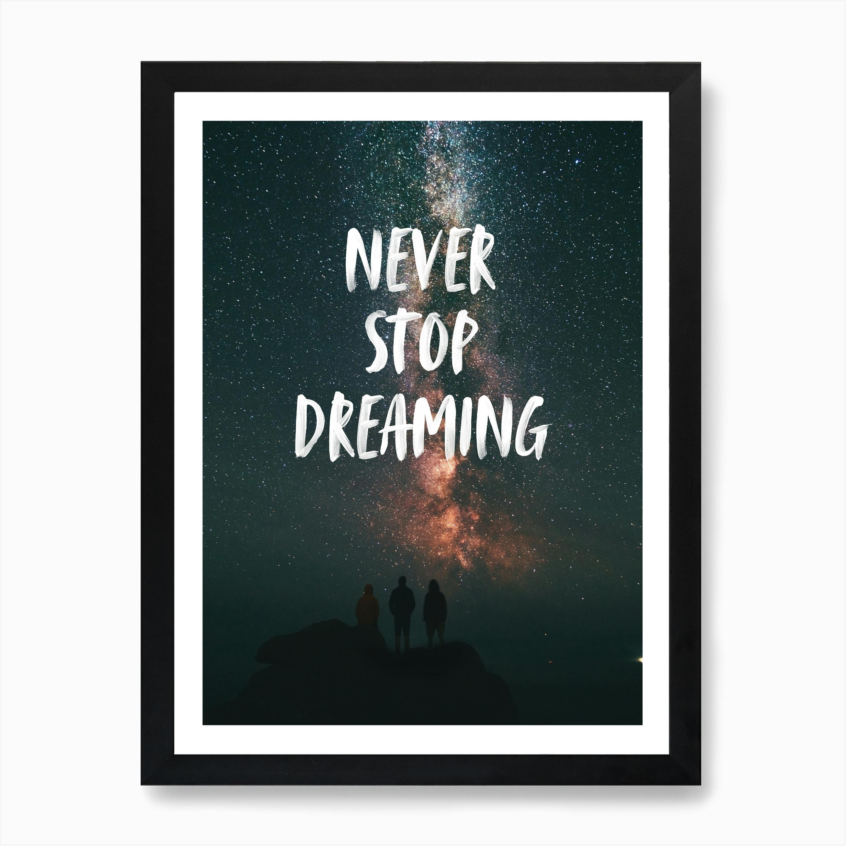 Minimalist Poster Dream Definition Print Home Decor Poster Wall Art