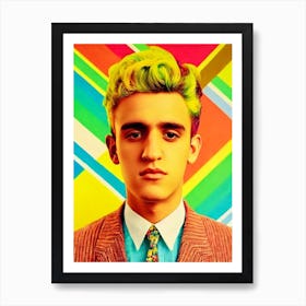 Lauv Colourful Pop Art Art Print
